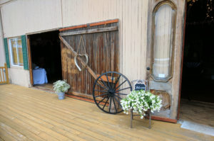 Front Entry of Barn