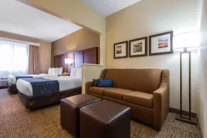 Comfort suites Henrietta NY Bedroom